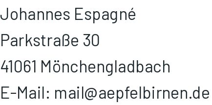 Name, Anschrift und E-Mail-Adresse des Betreibers